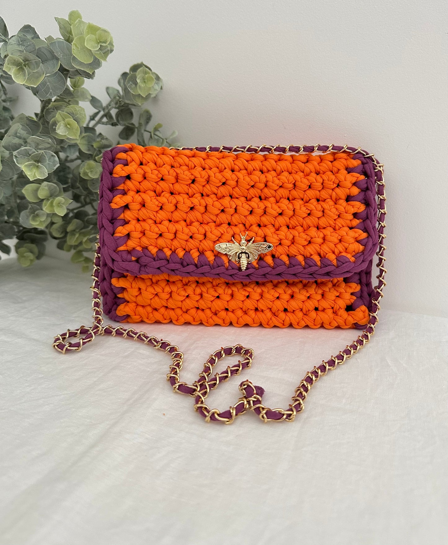 Sac crochet fait main écologique
