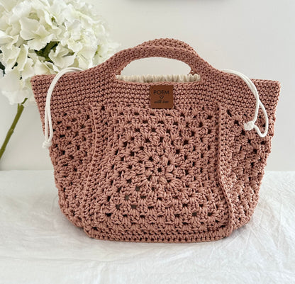 Cabas crochet fait main 