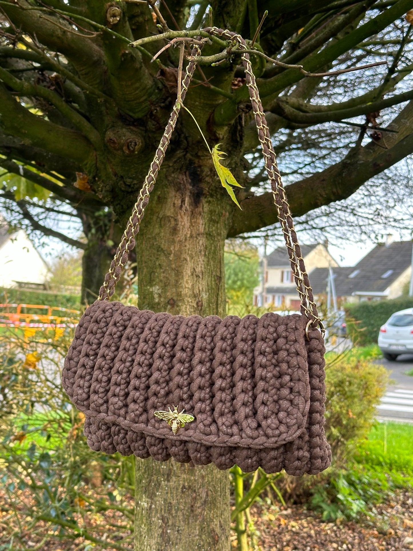 Sac crochet fait main 