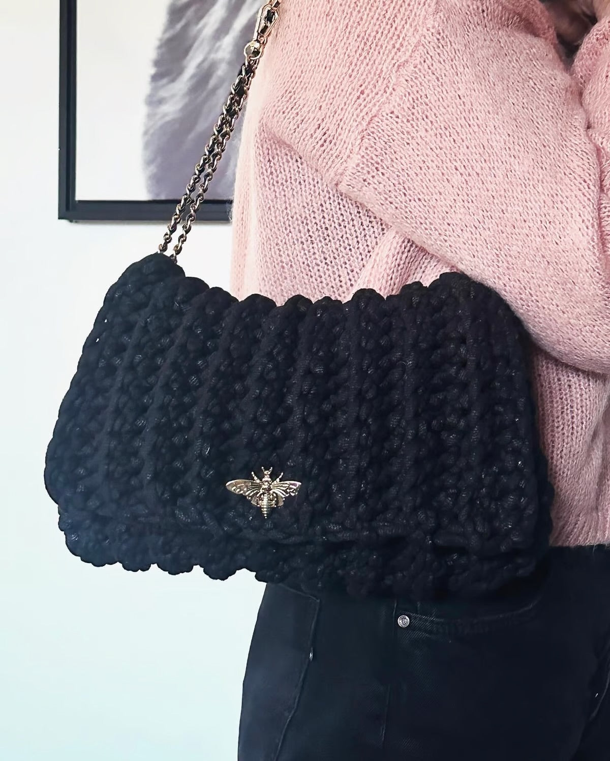 Sac crochet fait main 