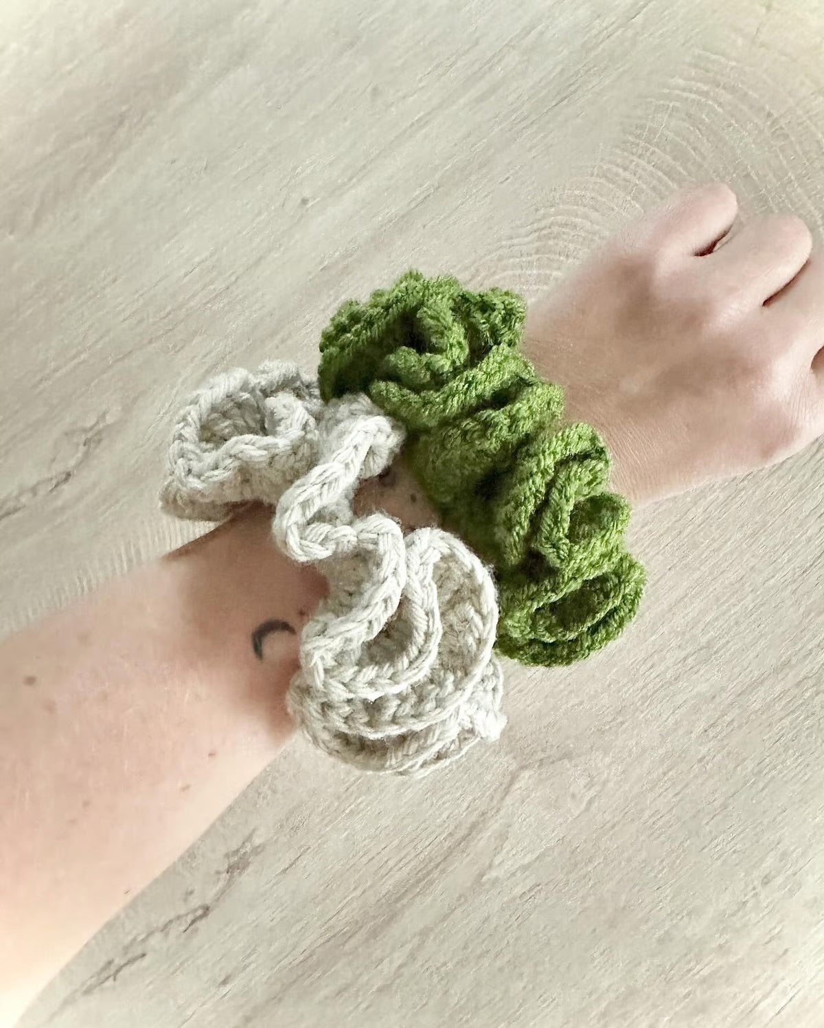 Chouchou au crochet 