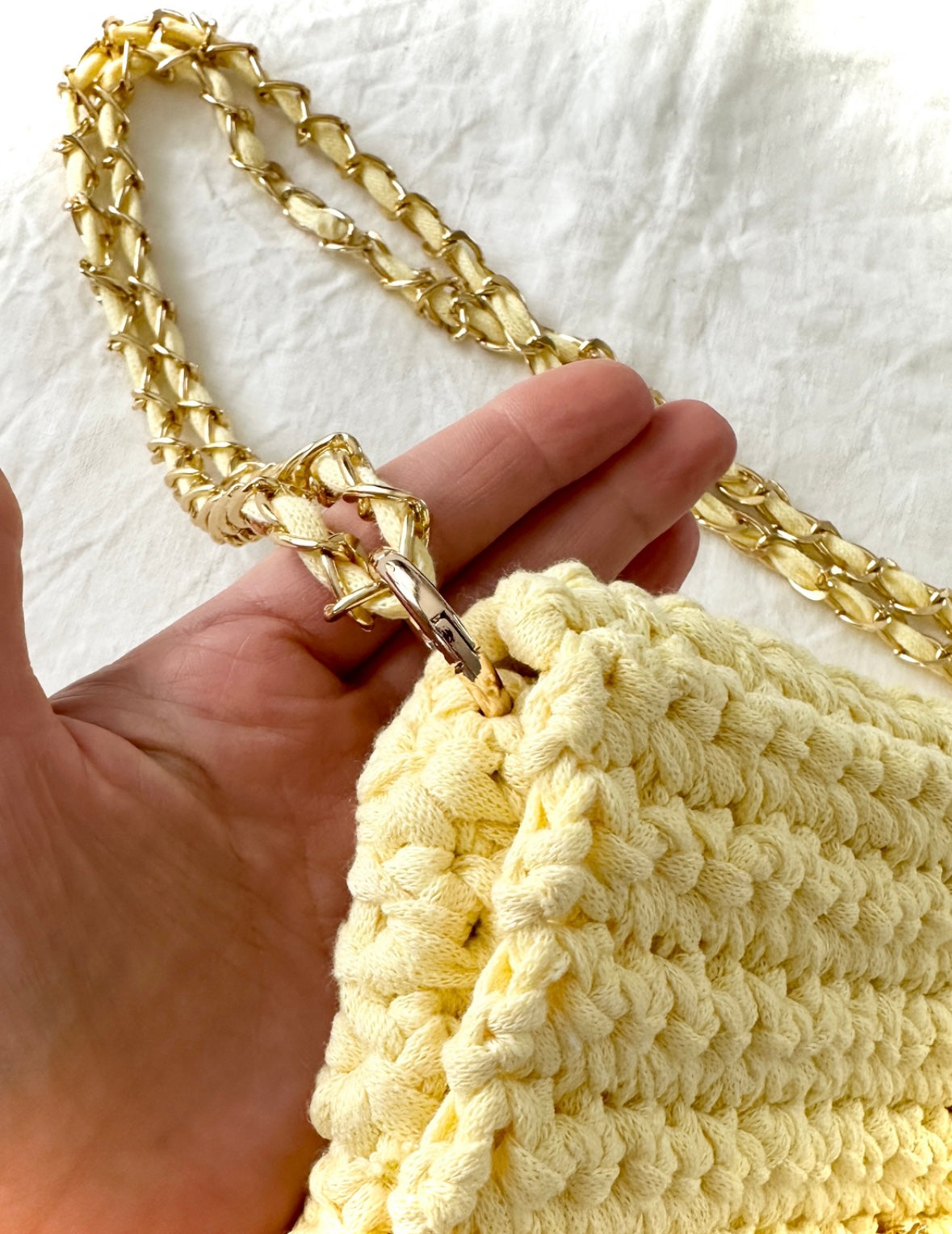 Sac crochet artisanal