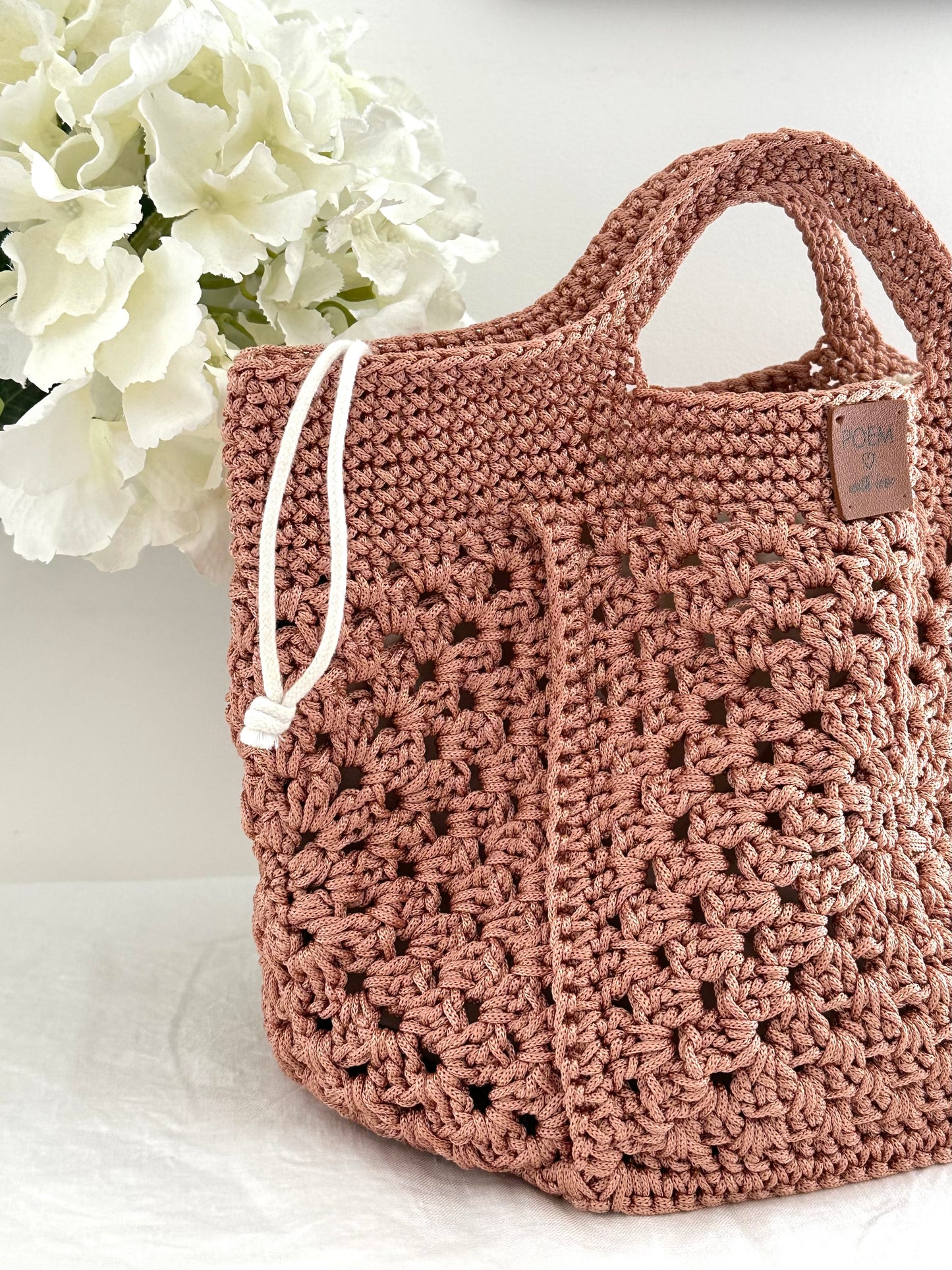 Cabas crochet granny