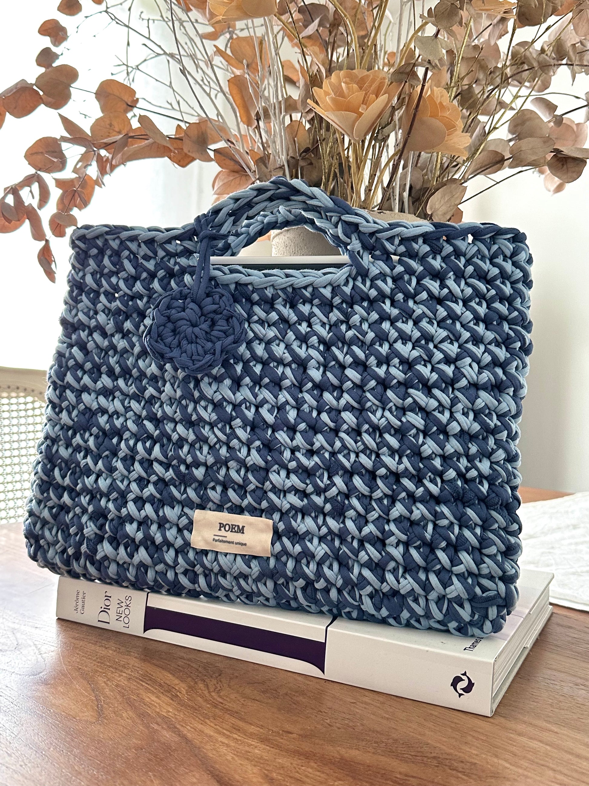 Pochette Pc crochet 