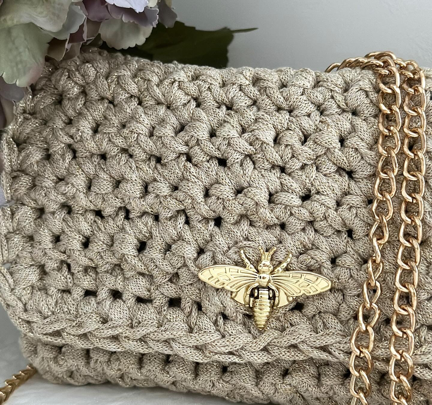 Sac crochet fait main eco responsable 