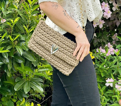 Sac crochet fait main en crochet 