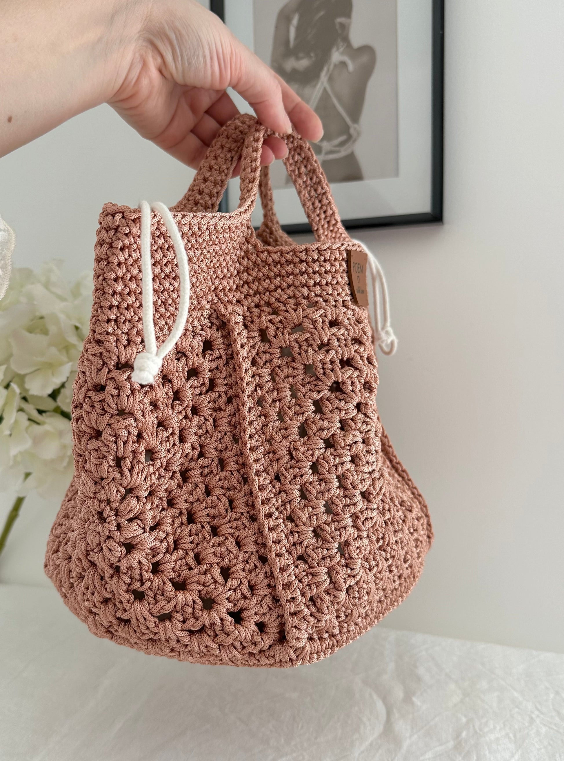 Sac crochet fait main 