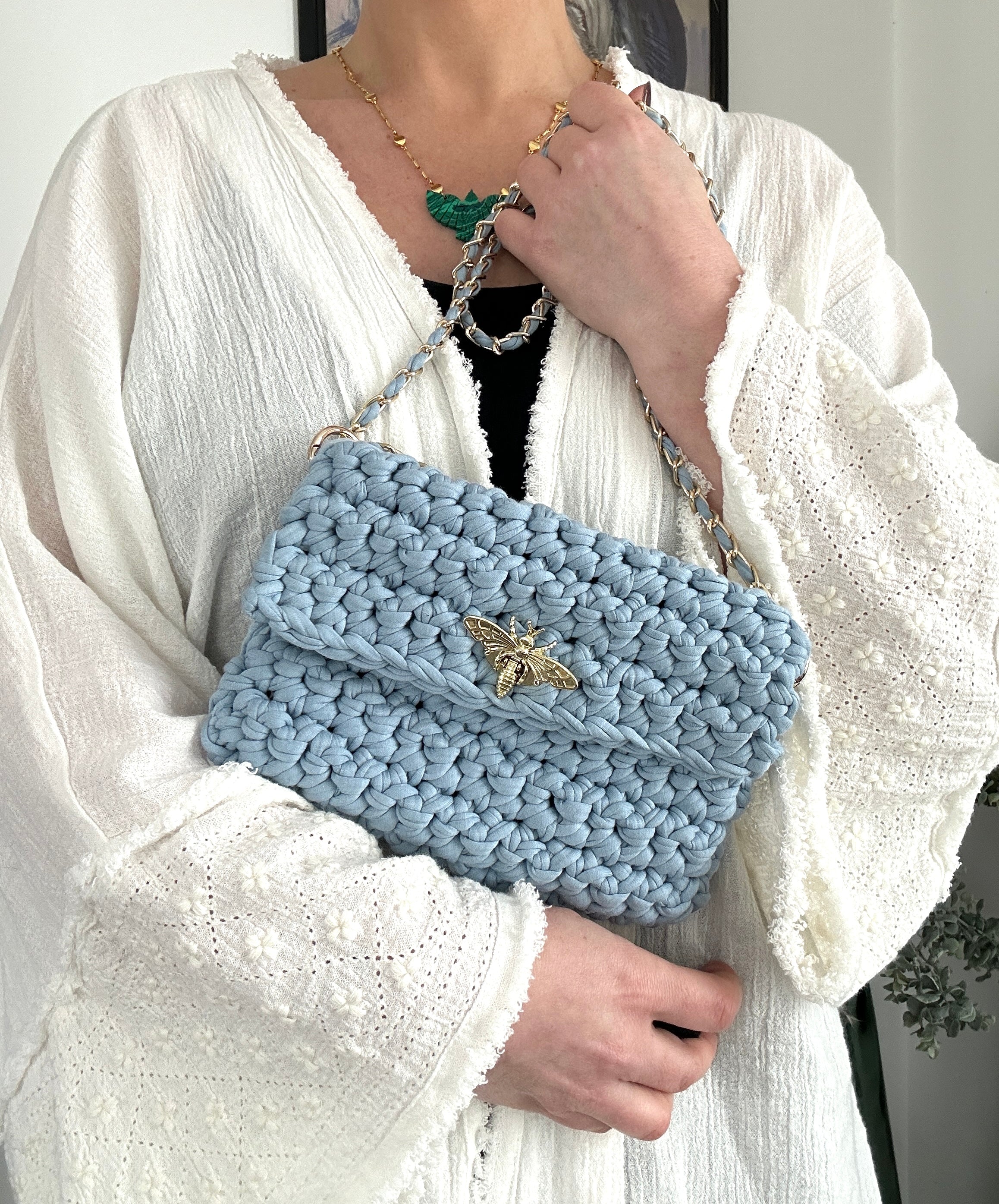 Sac crochet artisanal 