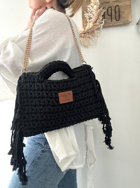 Sac macramé 